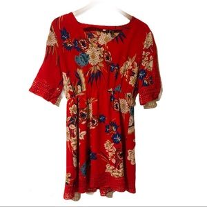 Sucrefas Floral Mini Dress